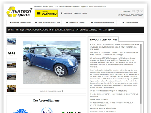 Mintech Spares Uk Ltd