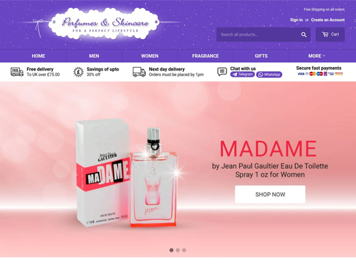 PERFUMES AND SKINCARE PERFUMES AND SKINCARE